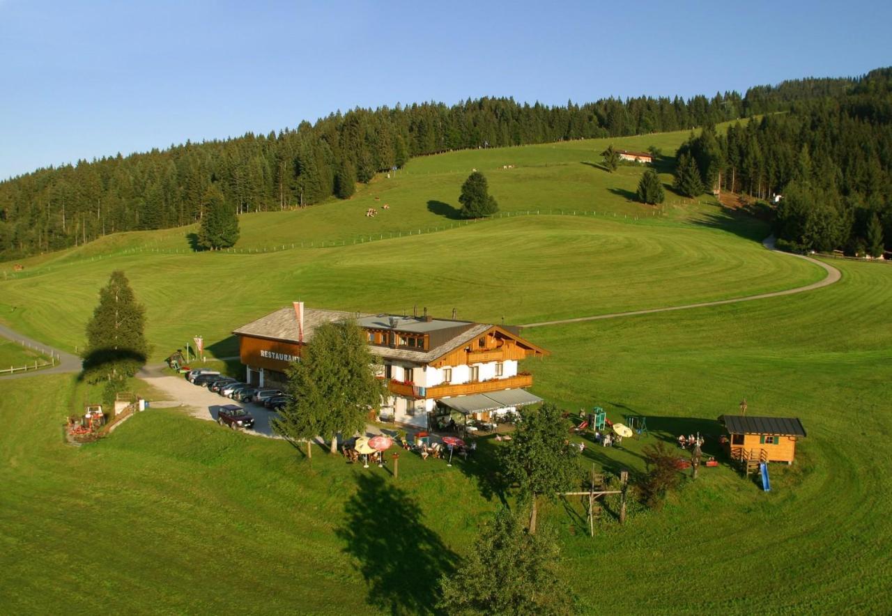 Alpengasthof Hirschberg Sankt Johann in Tirol Eksteriør bilde