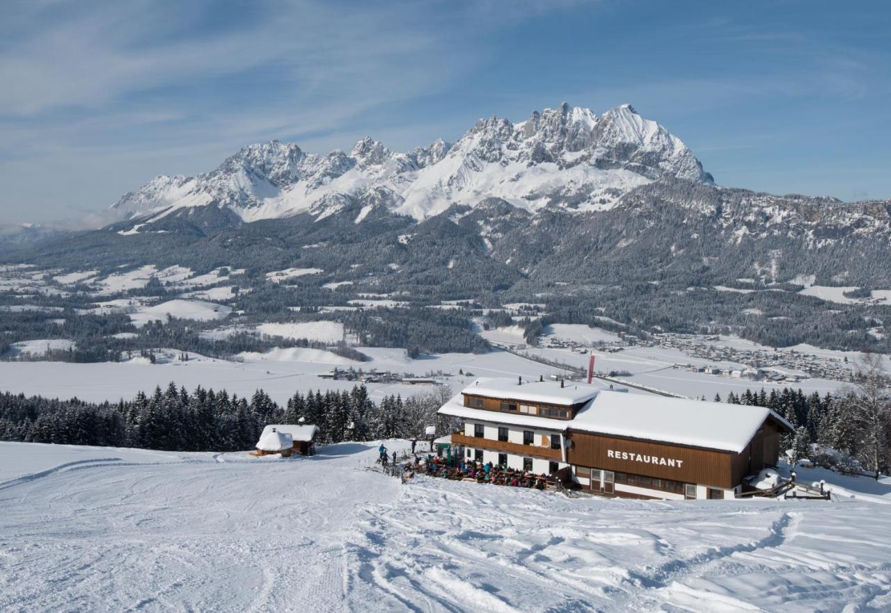 Alpengasthof Hirschberg Sankt Johann in Tirol Eksteriør bilde